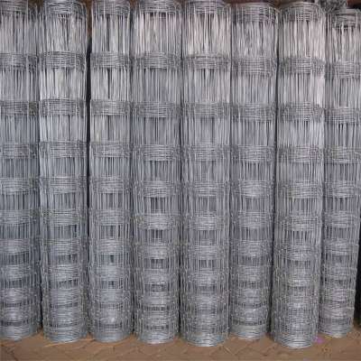 Cheap Hot sale field fence galvanized / cattle fence knot wire fence / galvanized wire for Hinge Joint Farm Guard Field Fence